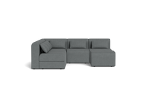 Load image into Gallery viewer, Atmosphere Sleeper Sofa &amp; Sectional - Rounded Backrest - Nightfall
