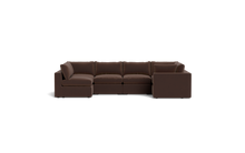 Load image into Gallery viewer, Ciello - Sectional - Chocolate - Regular Backrest
