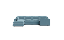 Load image into Gallery viewer, Ciello - Sectional - Aqua - Regular Backrest
