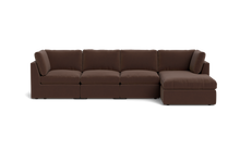 Load image into Gallery viewer, Ciello XL - Sofa - Chocolate - High Angled
