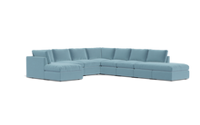 Load image into Gallery viewer, Ciello XL - Sectional - Aqua - High Angled
