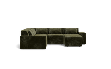 Load image into Gallery viewer, Atmosphere Sleeper Sofa &amp; Sectional - Regular Backrest - Sage
