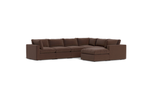 Load image into Gallery viewer, Ciello XL - Sectional - Chocolate - Regular Backrest
