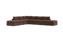 Load image into Gallery viewer, Ciello - Sectional - Chocolate - Regular Backrest
