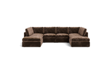 Load image into Gallery viewer, Ciello XL - Sectional - Espresso - High Angled
