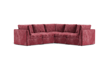 Load image into Gallery viewer, Ciello XL - Sectional - Bordeaux - High Angled

