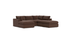 Load image into Gallery viewer, Ciello XL - Sectional - Chocolate - Regular Backrest
