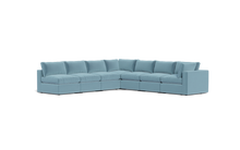 Load image into Gallery viewer, Ciello - Sectional - Aqua - Regular Backrest
