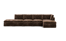 Load image into Gallery viewer, Ciello XL - Sofa - Espresso - High Angled
