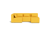 Load image into Gallery viewer, Atmosphere Sleeper Sofa &amp; Sectional - Rounded Backrest - Lemon Zest
