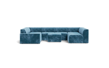 Load image into Gallery viewer, Atmosphere Sleeper Sofa &amp; Sectional - Regular Backrest - Harbour Blue

