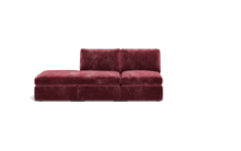 Load image into Gallery viewer, Ciello - Sofa - Bordeaux - High Angled
