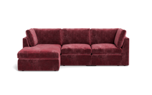 Load image into Gallery viewer, Ciello - Sofa - Bordeaux - High Angled
