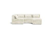Load image into Gallery viewer, Atmosphere Sleeper Sofa &amp; Sectional - Rounded Backrest - Frost
