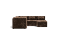 Load image into Gallery viewer, Atmosphere Sleeper Sofa &amp; Sectional - Rounded Backrest - Espresso
