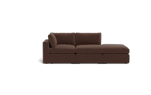 Load image into Gallery viewer, Ciello XL - Sofa - Chocolate - Regular Backrest
