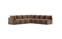 Load image into Gallery viewer, Ciello XL - Sectional - Espresso - High Angled
