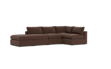 Load image into Gallery viewer, Ciello - Sectional - Chocolate - Regular Backrest
