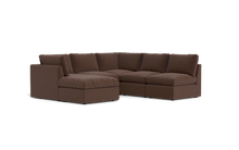 Load image into Gallery viewer, Ciello XL - Sectional - Chocolate - High Angled
