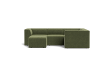 Load image into Gallery viewer, Atmosphere Sleeper Sofa &amp; Sectional - Regular Backrest - Cypress Green
