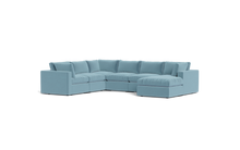 Load image into Gallery viewer, Ciello - Sectional - Aqua - Regular Backrest
