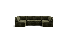 Load image into Gallery viewer, Ciello - Sectional - Sage - High Angled
