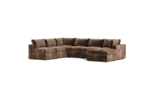 Load image into Gallery viewer, Ciello XL - Sectional - Espresso - Regular Backrest
