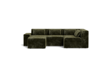 Load image into Gallery viewer, Atmosphere Sleeper Sofa &amp; Sectional - Regular Backrest - Sage
