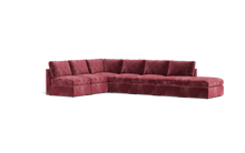 Load image into Gallery viewer, Ciello XL - Sectional - Bordeaux - High Angled
