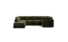 Load image into Gallery viewer, Ciello XL - Sectional - Sage - High Angled
