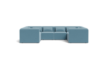 Charger l'image dans la galerie, Atmosphere - Sectional - Rounded Backrest - Aqua
