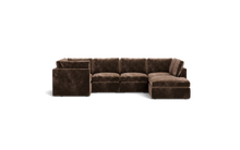 Load image into Gallery viewer, Ciello XL - Sectional - Espresso - High Angled
