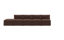 Load image into Gallery viewer, Ciello XL - Sofa - Chocolate - Regular Backrest
