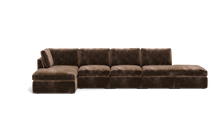 Load image into Gallery viewer, Ciello XL - Sofa - Espresso - High Angled
