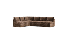 Load image into Gallery viewer, Ciello XL - Sectional - Espresso - High Angled
