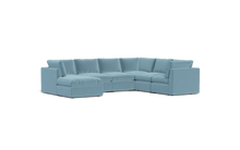 Load image into Gallery viewer, Ciello XL - Sectional - Aqua - High Angled
