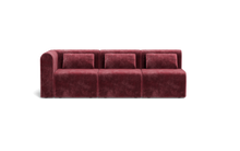 Load image into Gallery viewer, Atmosphere Sleeper Sofa &amp; Sectional - Rounded Backrest - Bordeaux

