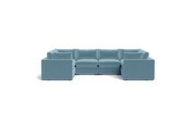 Load image into Gallery viewer, Ciello XL - Sectional - Aqua - Regular Backrest
