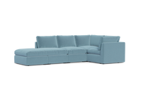 Load image into Gallery viewer, Ciello - Sectional - Aqua - High Angled
