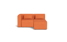 Load image into Gallery viewer, Atmosphere Sleeper Sofa &amp; Sectional - Rounded Backrest - Tangerine
