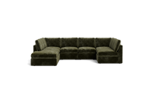 Load image into Gallery viewer, Ciello XL - Sectional - Sage - High Angled

