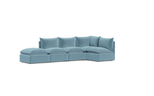 Load image into Gallery viewer, Gaia XL - Sectional - Aqua
