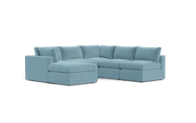 Load image into Gallery viewer, Ciello XL - Sectional - Aqua - Regular Backrest
