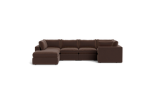 Load image into Gallery viewer, Ciello - Sectional - Chocolate - Regular Backrest
