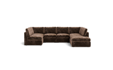Load image into Gallery viewer, Ciello XL - Sectional - Espresso - High Angled
