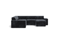 Load image into Gallery viewer, Atmosphere Sleeper Sofa &amp; Sectional - Regular Backrest - Carbon
