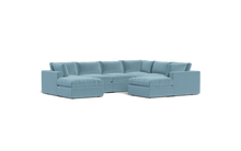 Load image into Gallery viewer, Ciello XL - Sectional - Aqua - Regular Backrest
