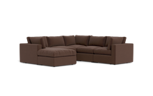Load image into Gallery viewer, Ciello - Sectional - Chocolate - Regular Backrest
