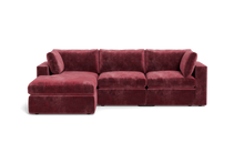 Load image into Gallery viewer, Ciello XL - Sofa - Bordeaux - Regular Backrest
