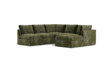 Load image into Gallery viewer, Ciello XL - Sectional - Sage - High Angled
